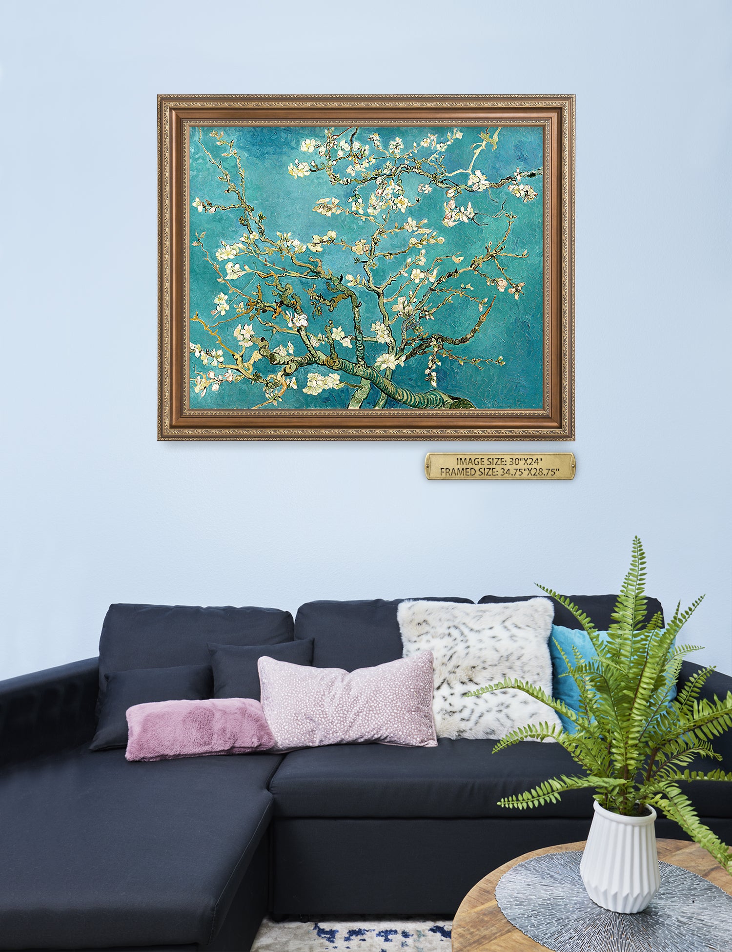 Blossoming Almond Tree by Vincent Van Gogh. - Image 104