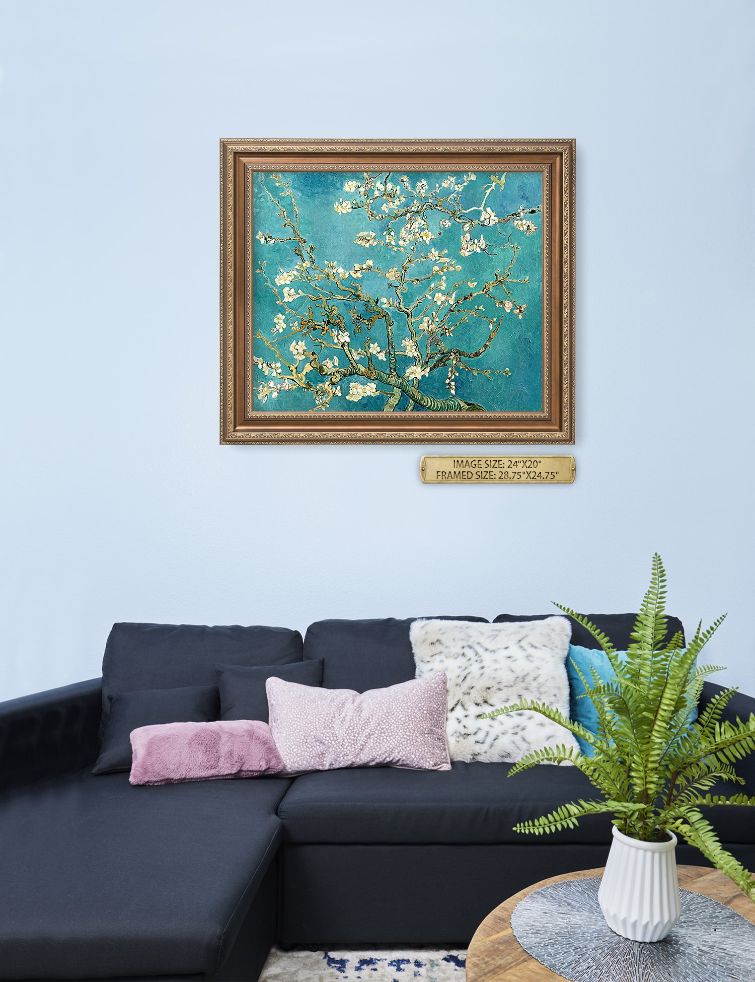 Blossoming Almond Tree by Vincent Van Gogh. - Image 62