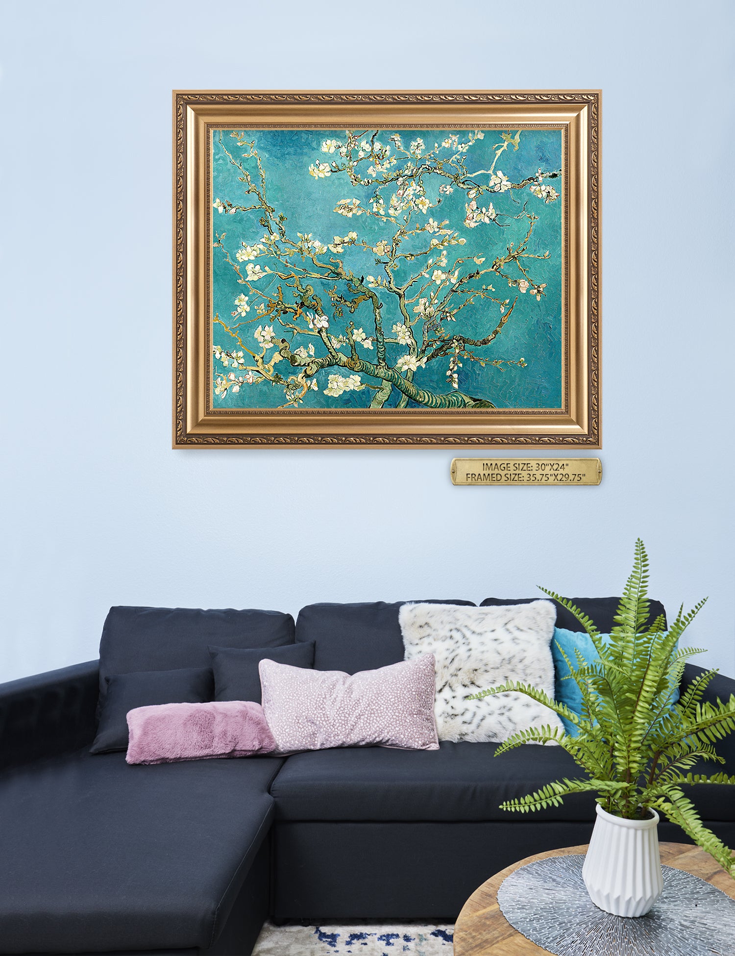 Blossoming Almond Tree by Vincent Van Gogh. - Image 108