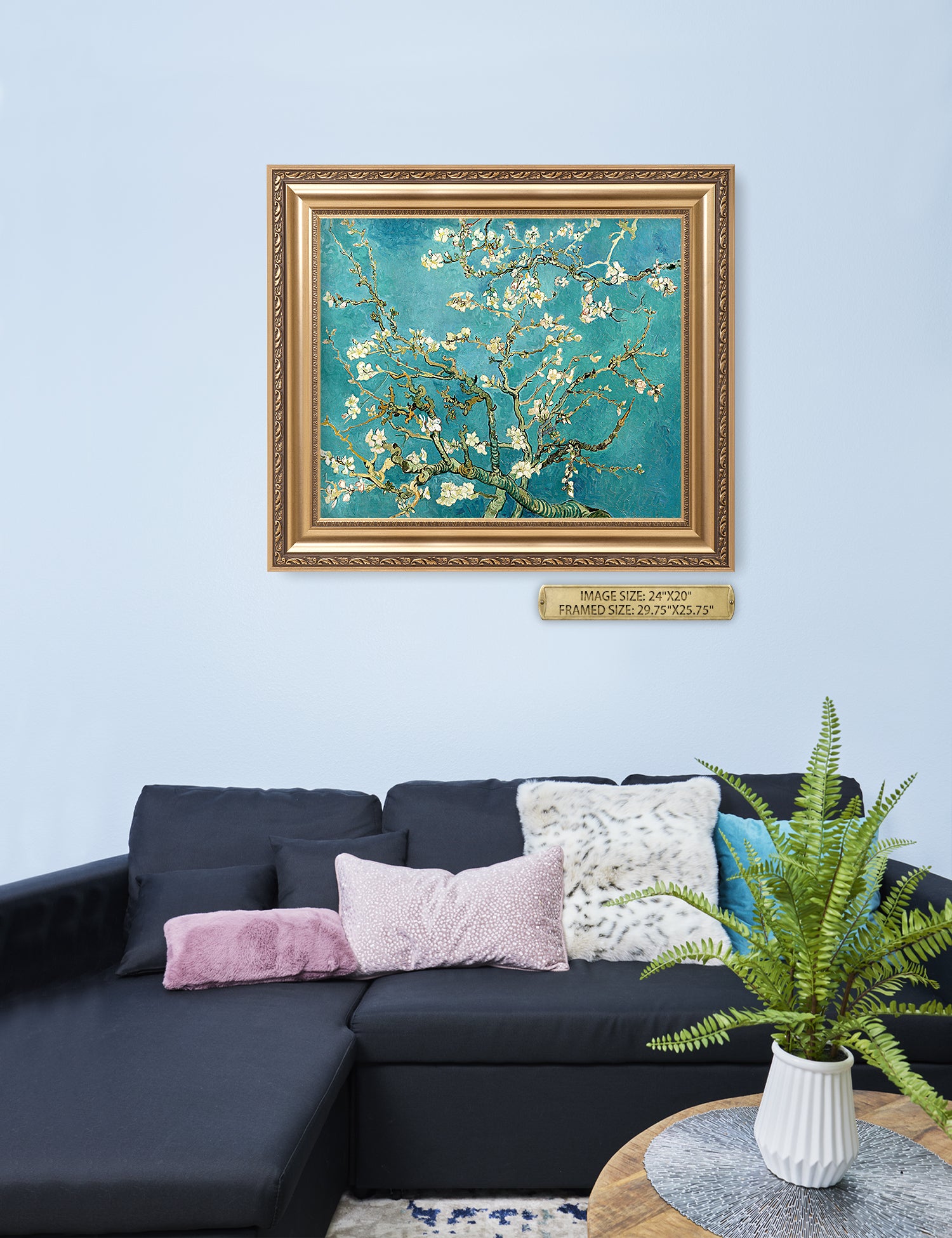 Blossoming Almond Tree by Vincent Van Gogh. - Image 66