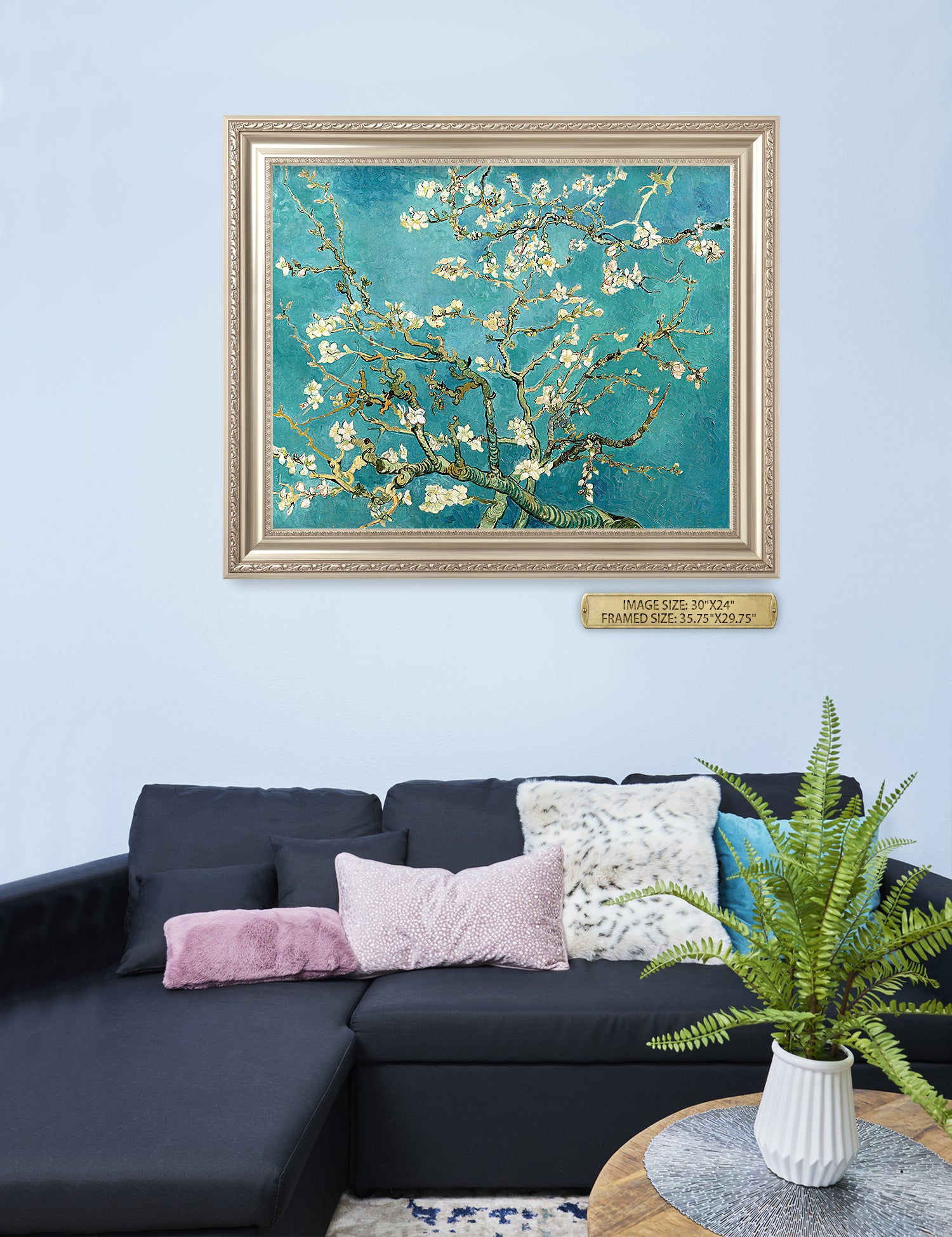 Blossoming Almond Tree by Vincent Van Gogh. - Image 112