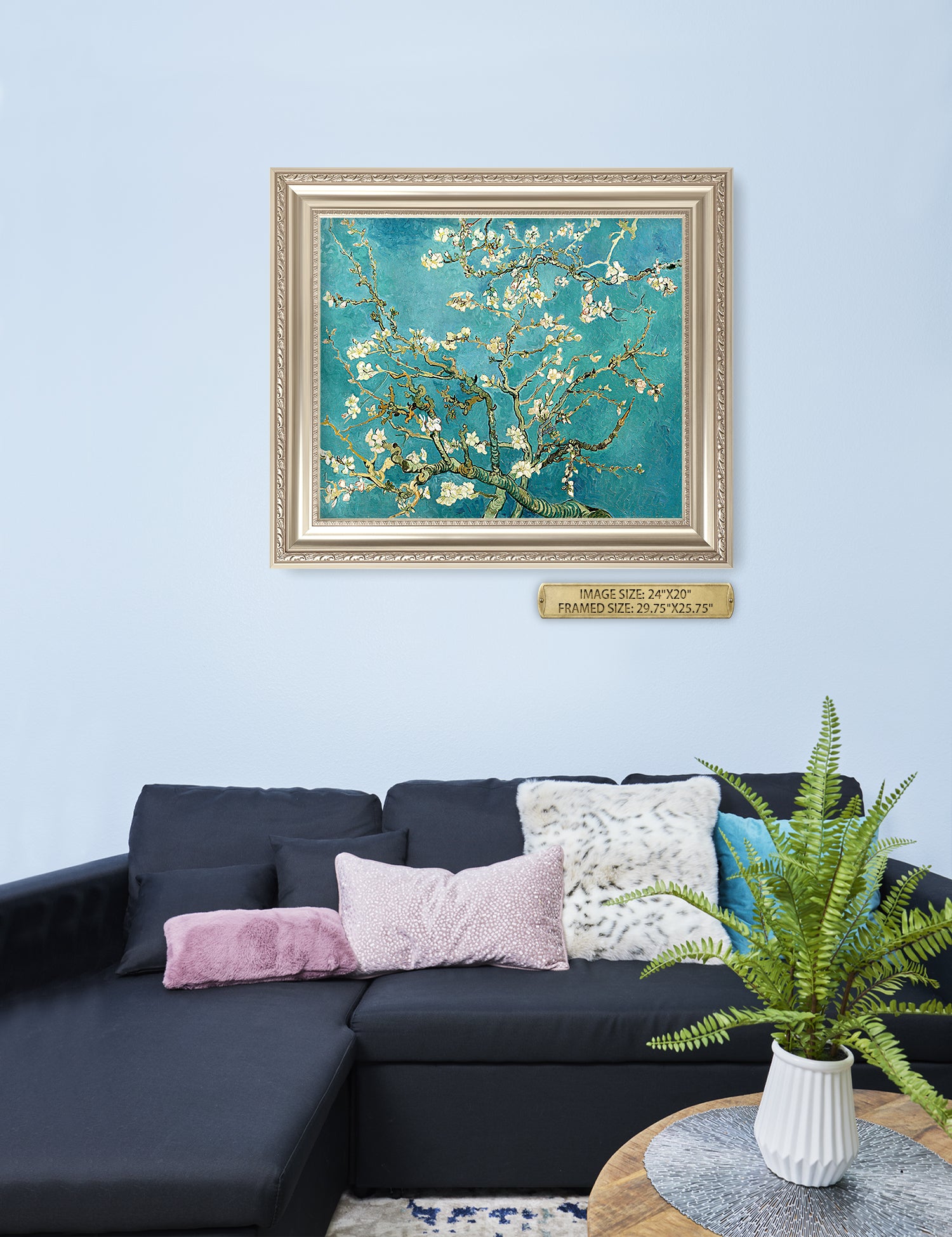 Blossoming Almond Tree by Vincent Van Gogh. - Image 70