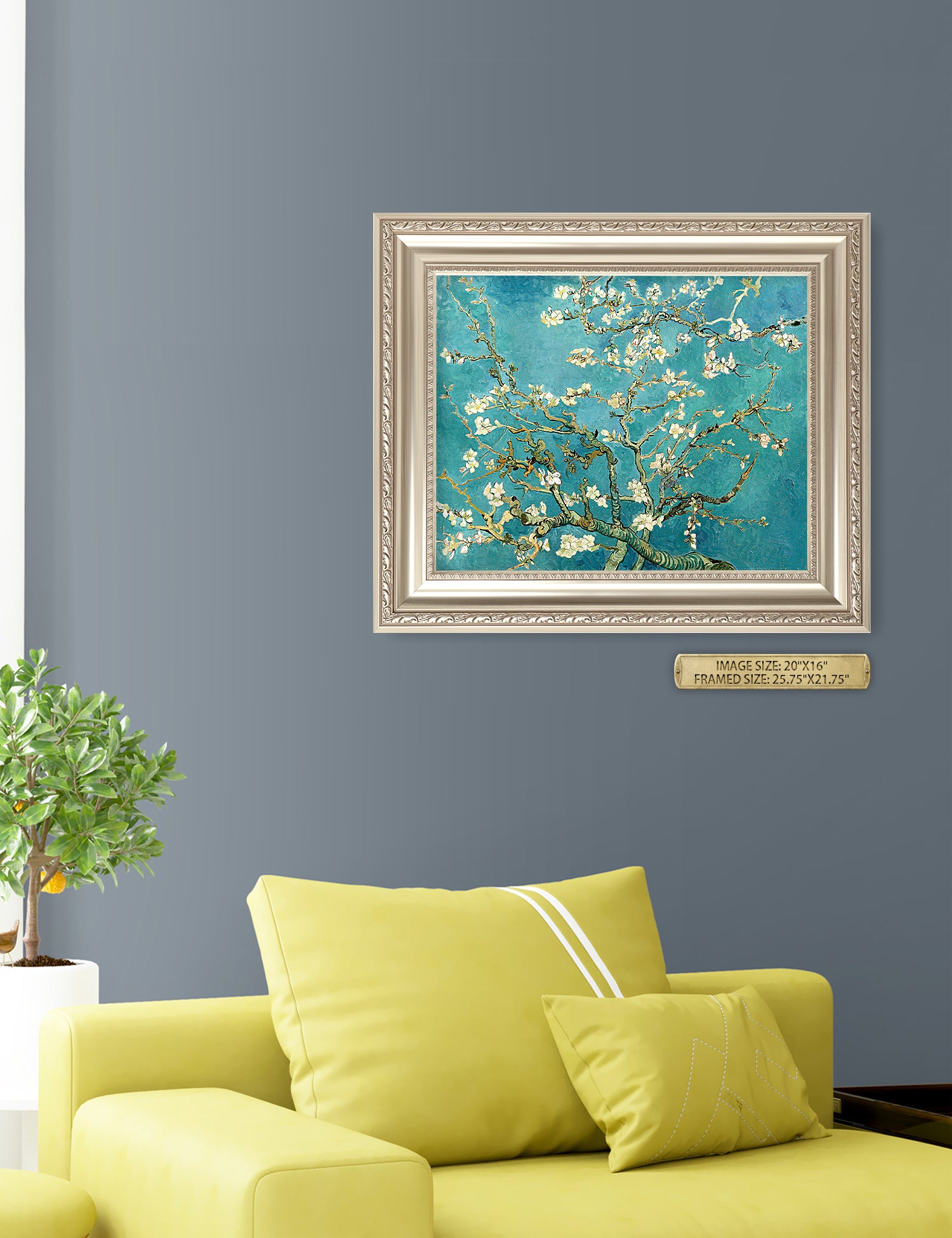 Blossoming Almond Tree by Vincent Van Gogh. - Image 29