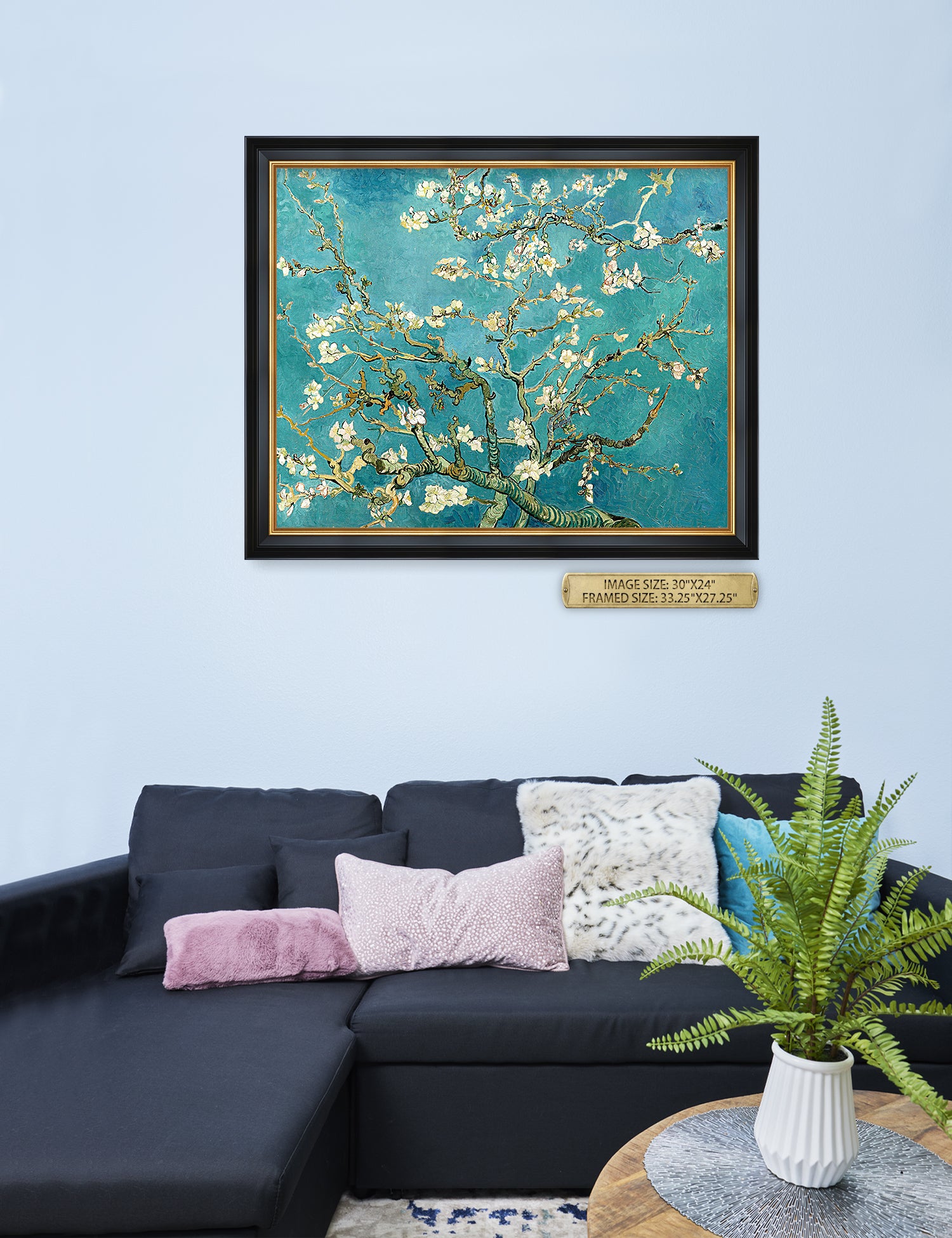 Blossoming Almond Tree by Vincent Van Gogh. - Image 116