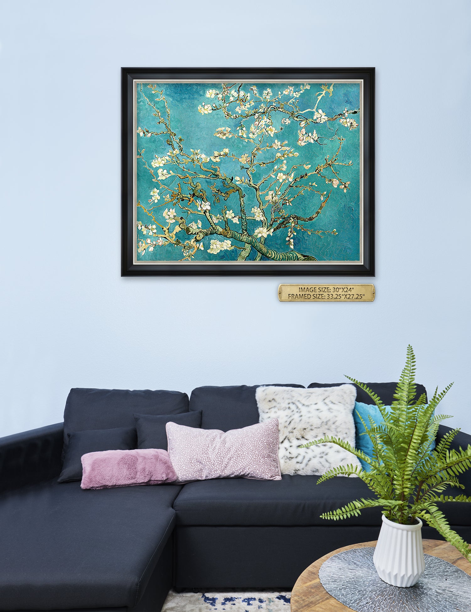 Blossoming Almond Tree by Vincent Van Gogh. - Image 120