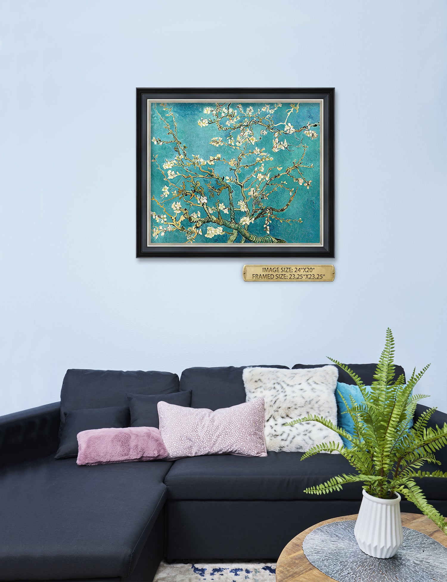 Blossoming Almond Tree by Vincent Van Gogh. - Image 78