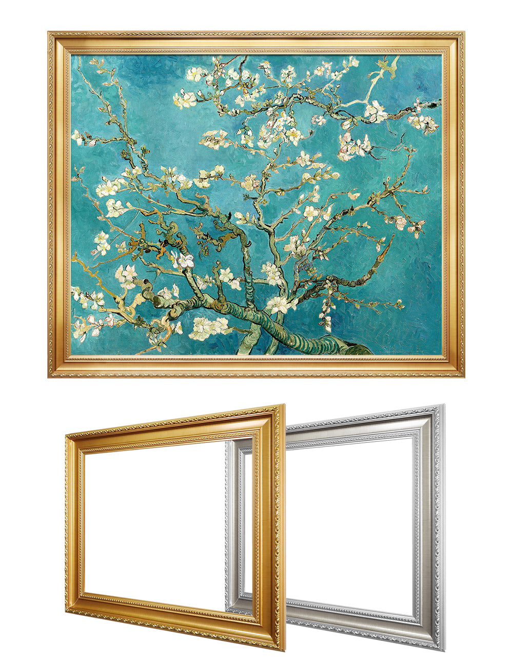 Blossoming Almond Tree by Vincent Van Gogh. - Image 142