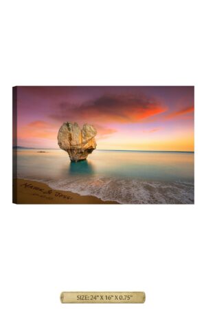Passion in Prevali. Personalized Wall Art With Your Names & Date.