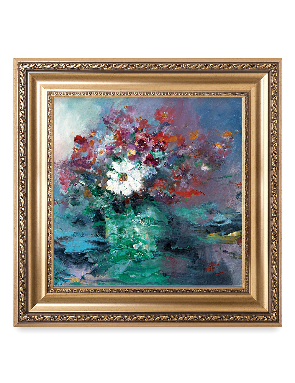 Floral Vase Still Life by David Ma. - Image 5