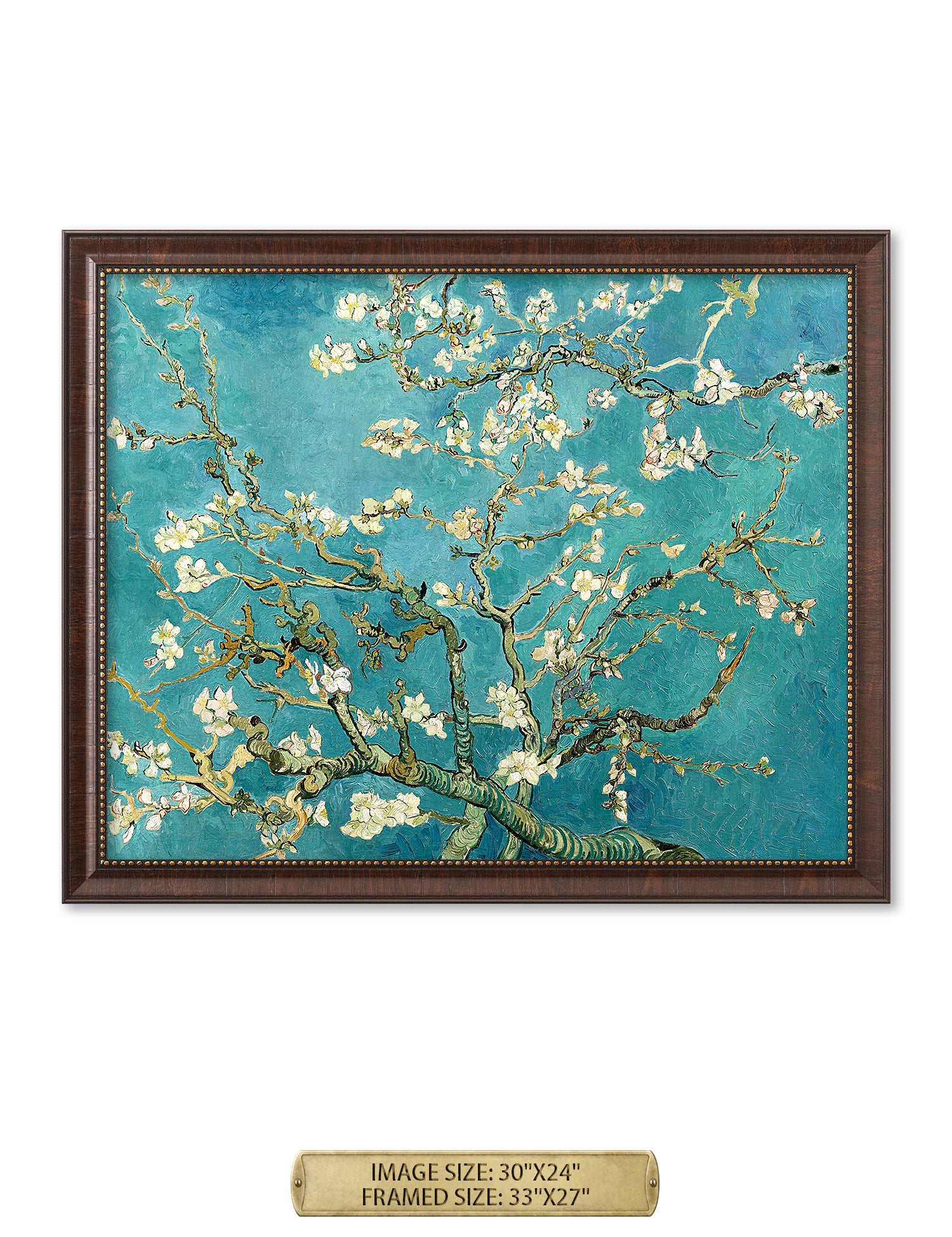 Blossoming Almond Tree by Vincent Van Gogh. - Image 91