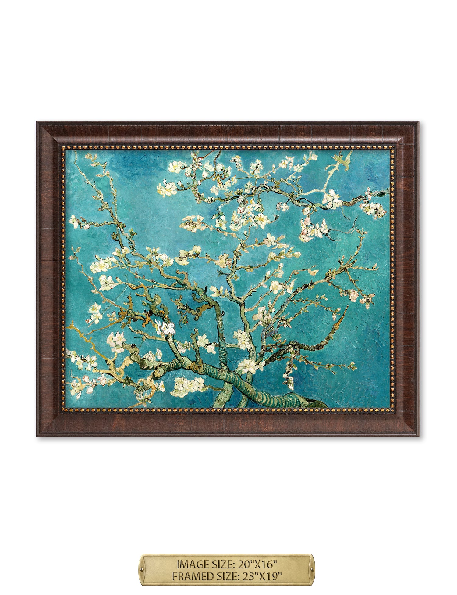 Blossoming Almond Tree by Vincent Van Gogh. - Image 7