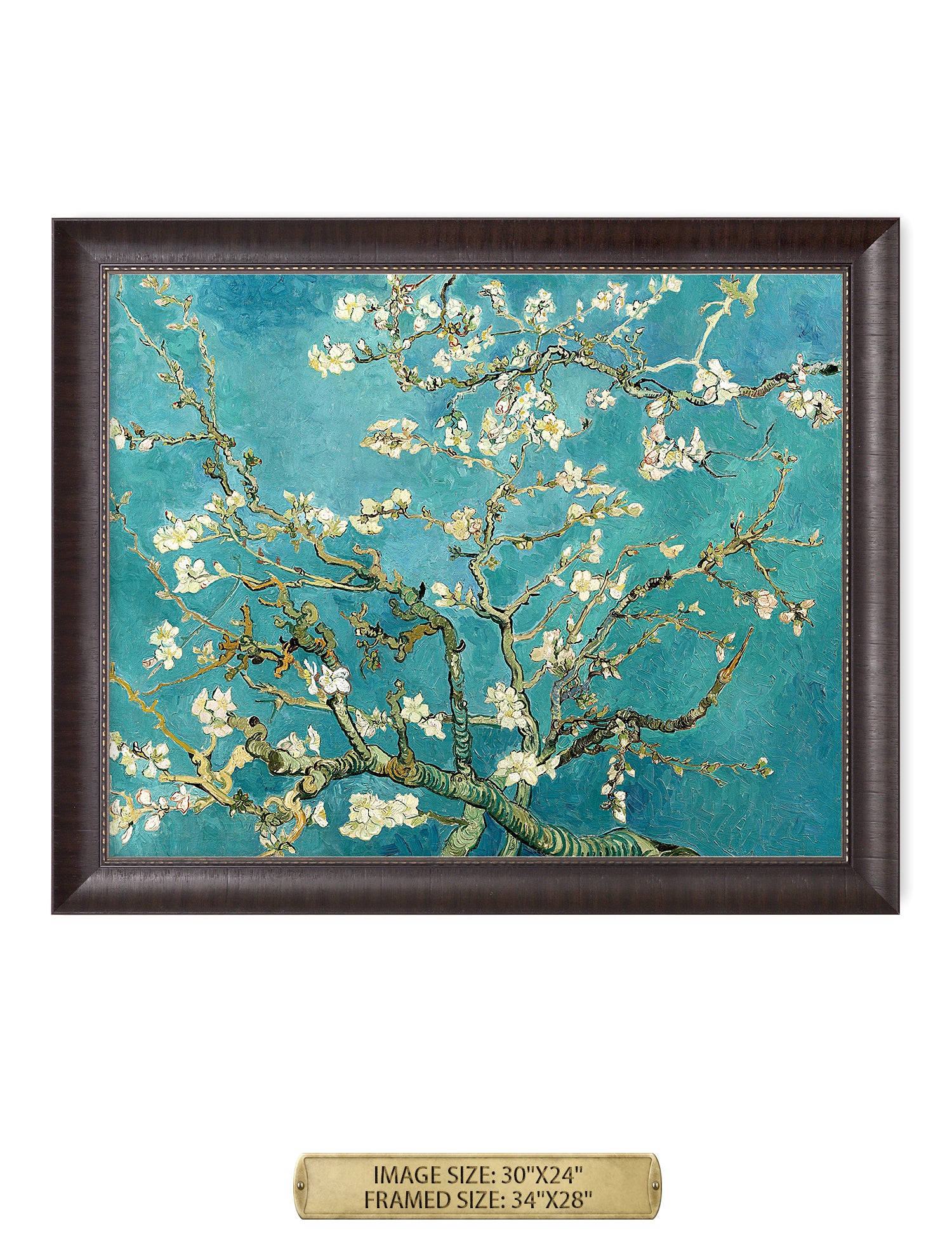 Blossoming Almond Tree by Vincent Van Gogh. - Image 99