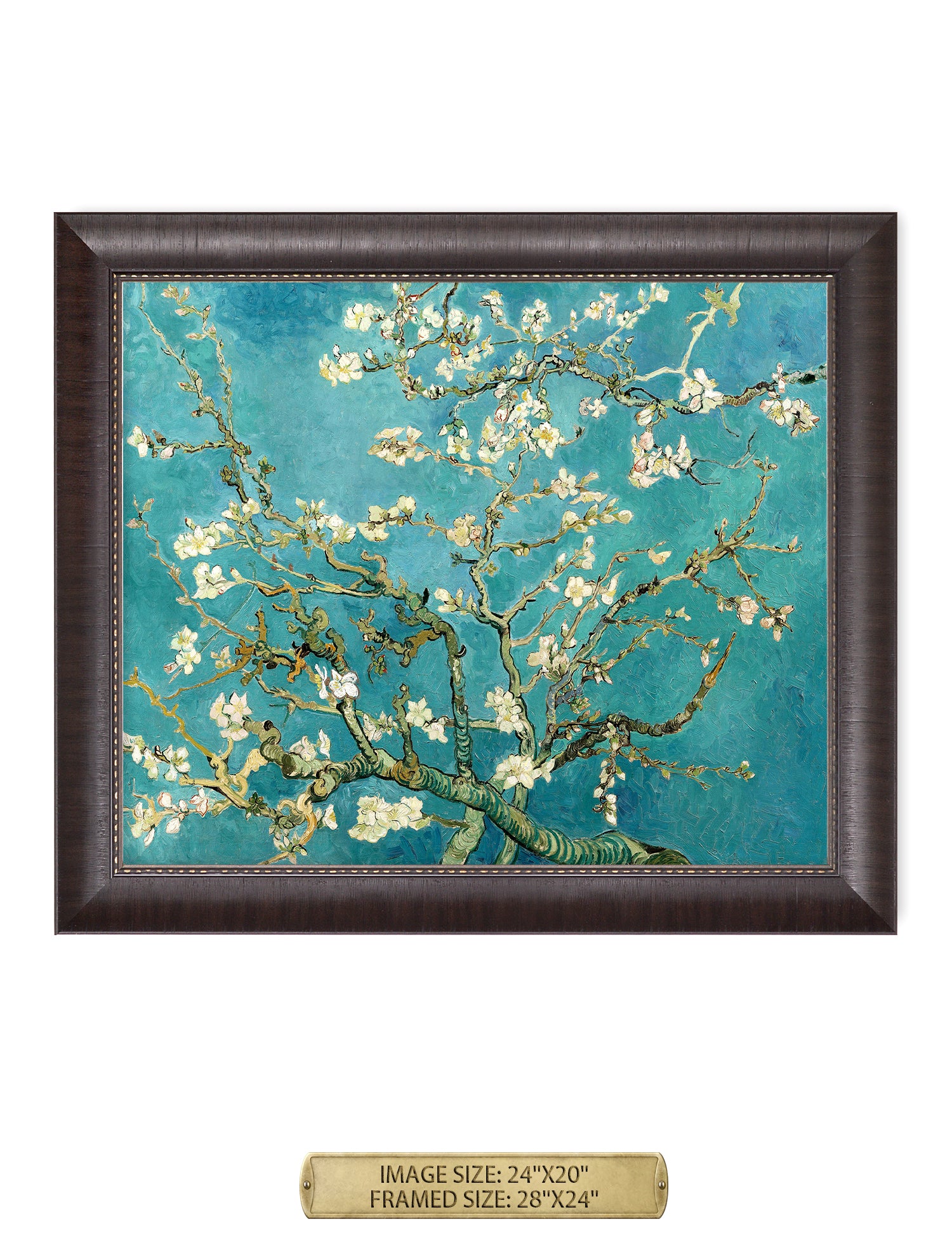 Blossoming Almond Tree by Vincent Van Gogh. - Image 57