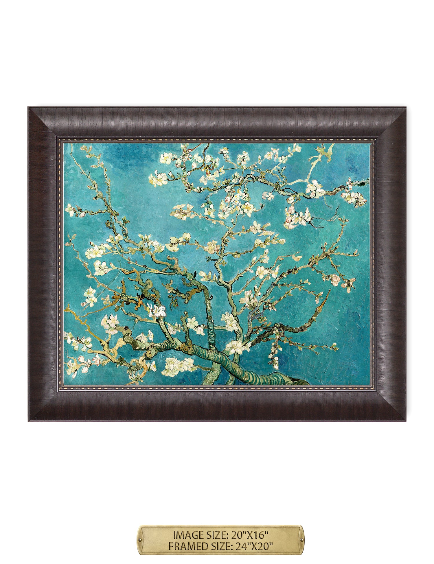 Blossoming Almond Tree by Vincent Van Gogh. - Image 15
