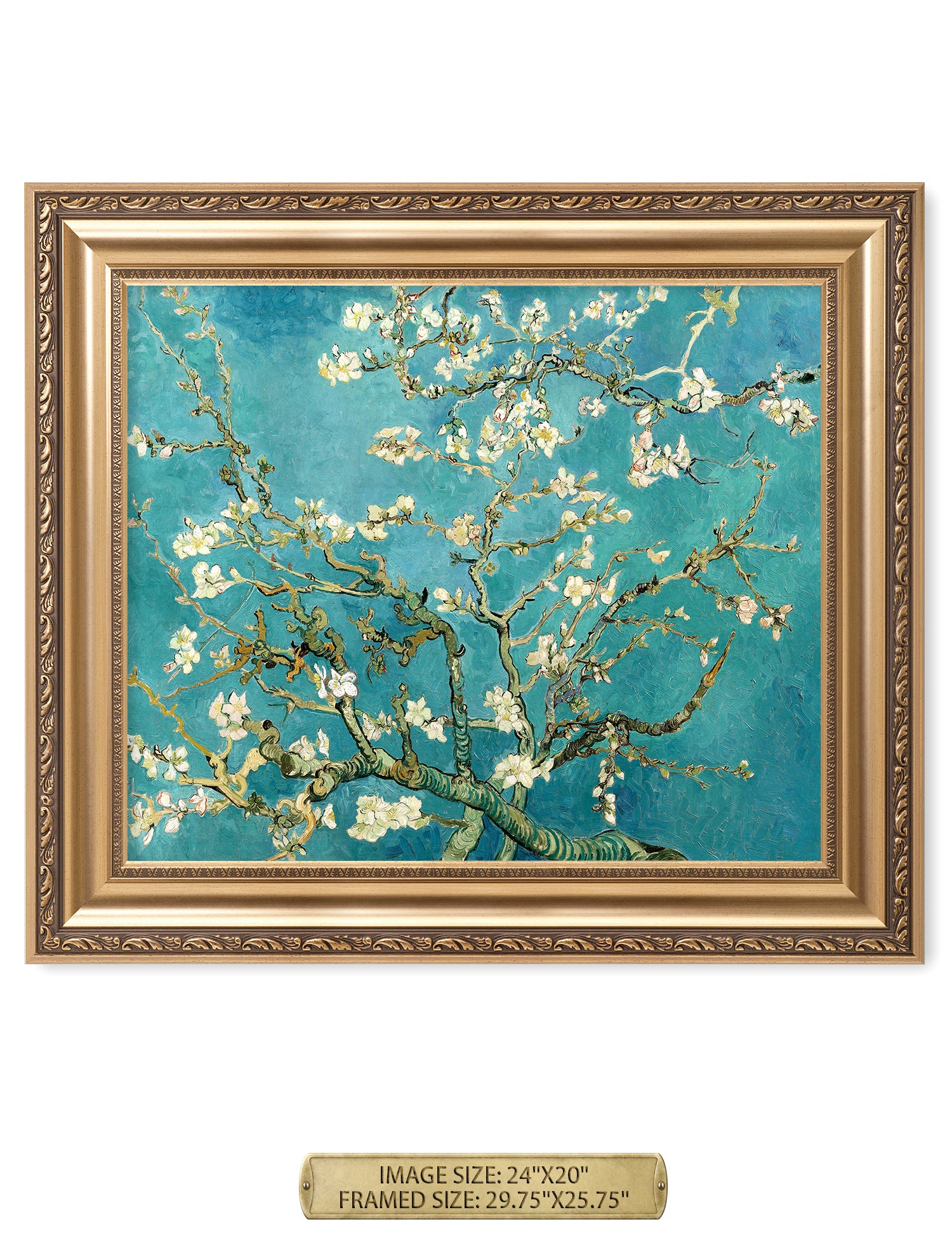 Blossoming Almond Tree by Vincent Van Gogh. - Image 65