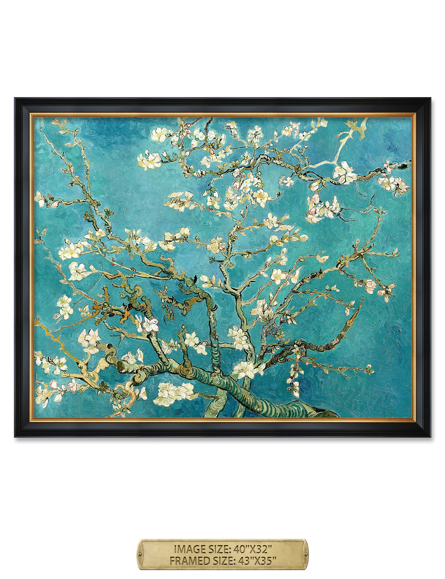 Blossoming Almond Tree by Vincent Van Gogh. - Image 127