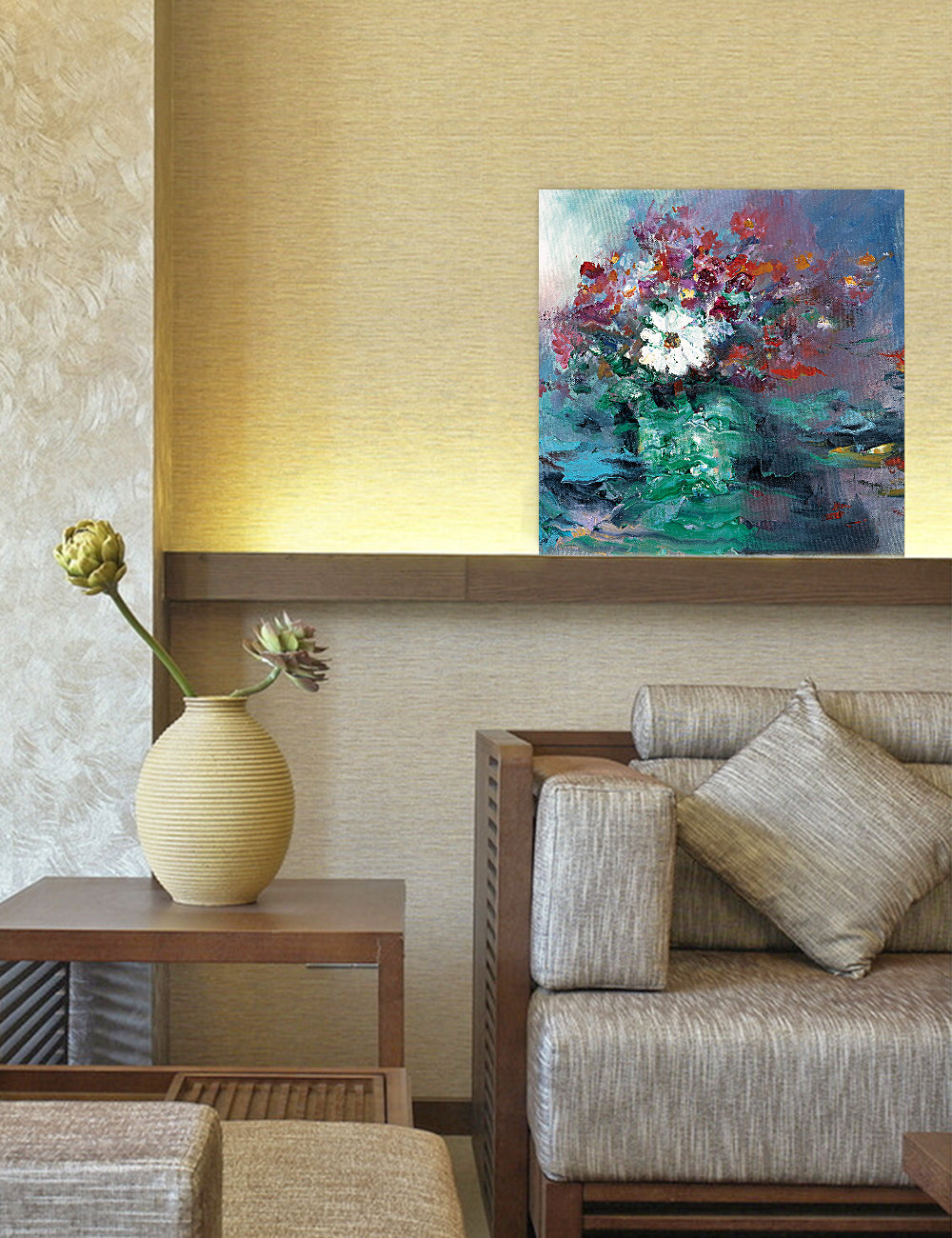 Floral Vase Still Life by David Ma. - Image 10