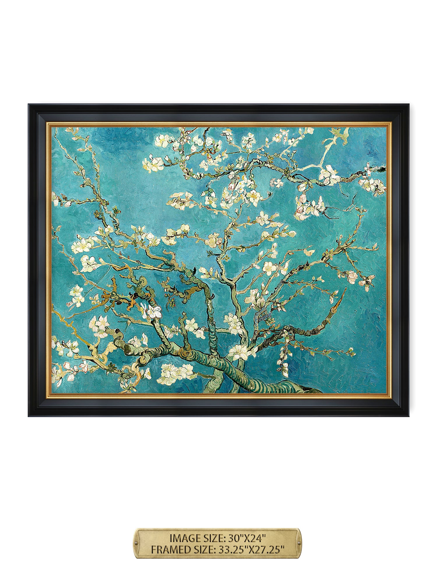 Blossoming Almond Tree by Vincent Van Gogh. - Image 115