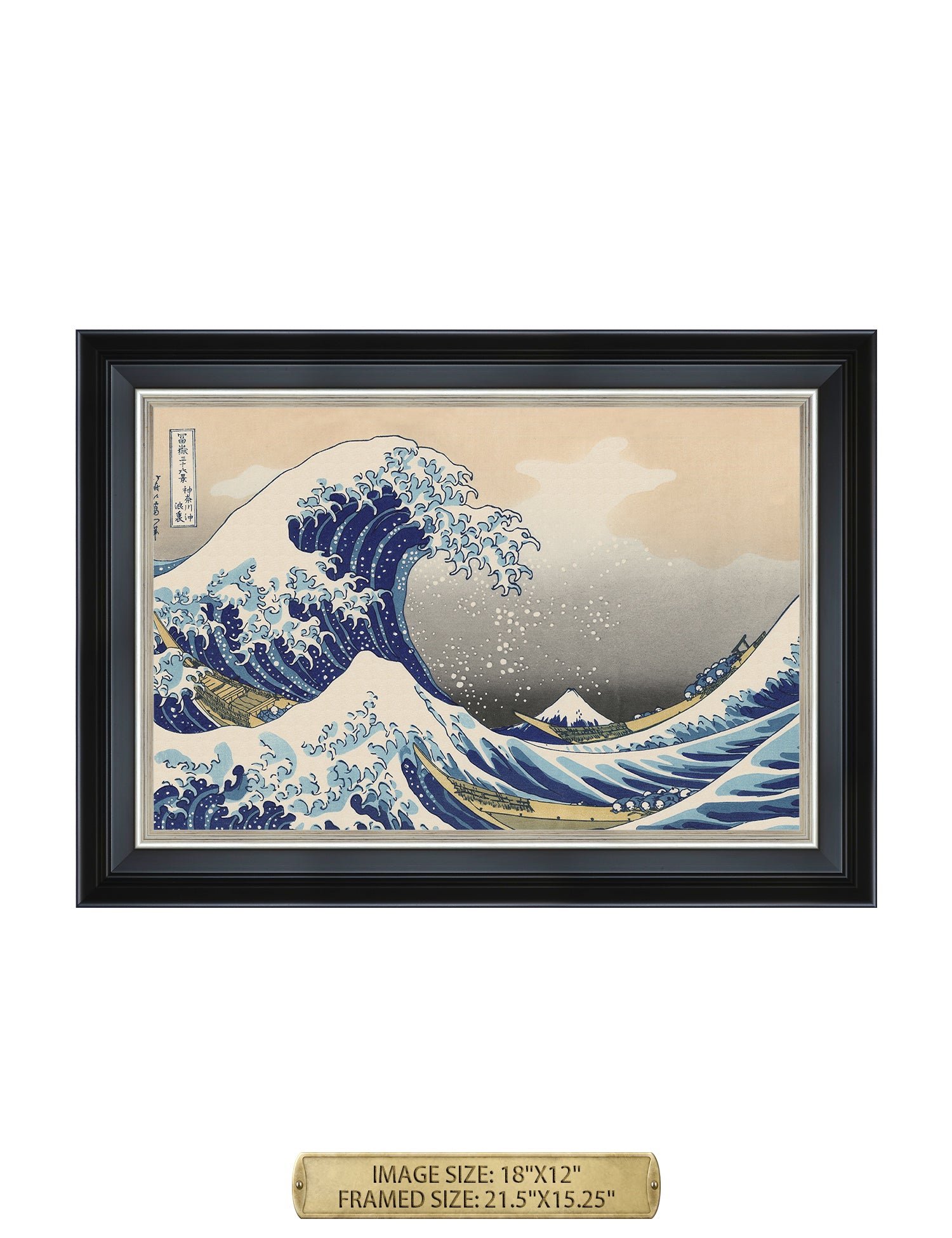 The Great Wave off Kanagawa(Triptych). - Image 39