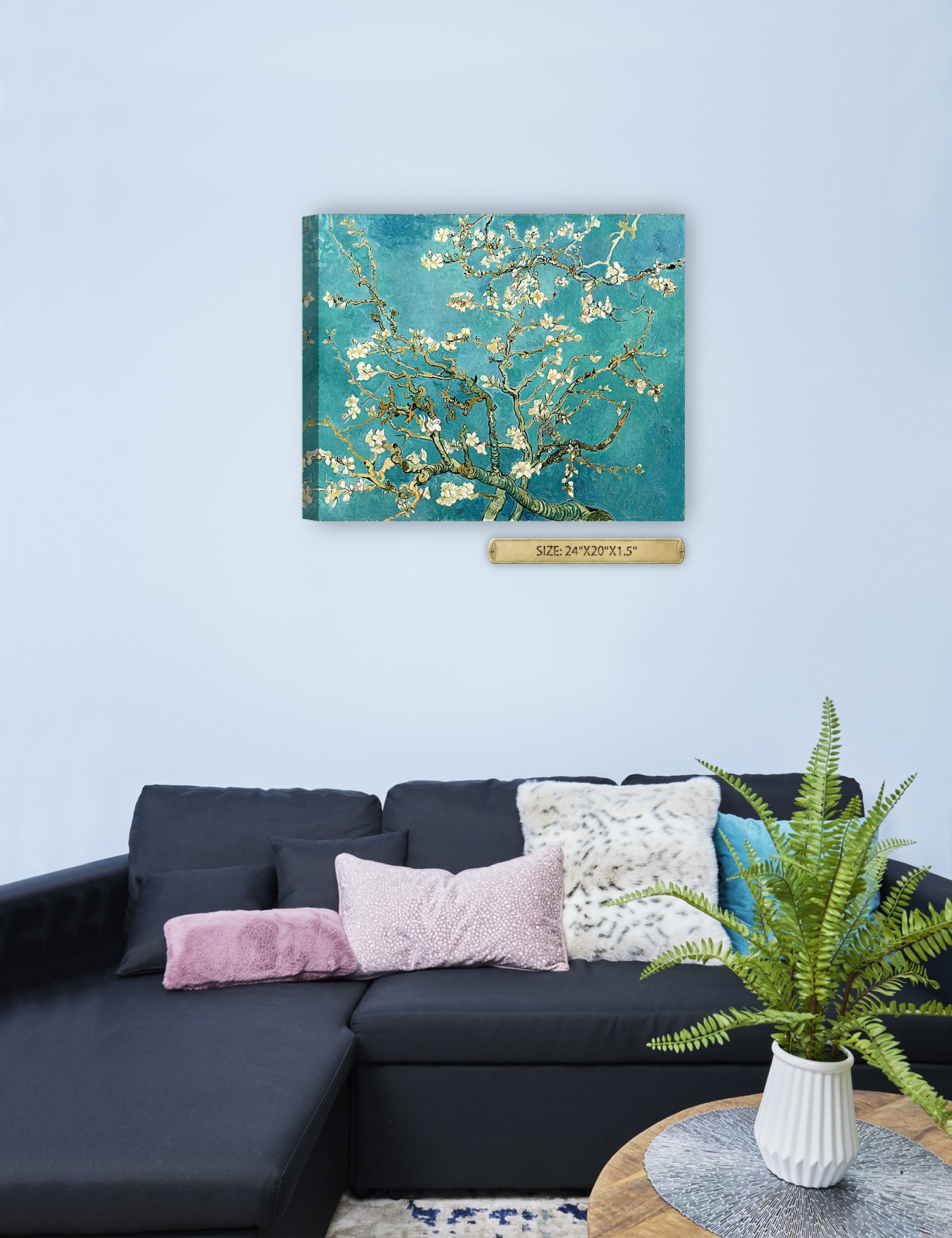 Blossoming Almond Tree by Vincent Van Gogh. - Image 41