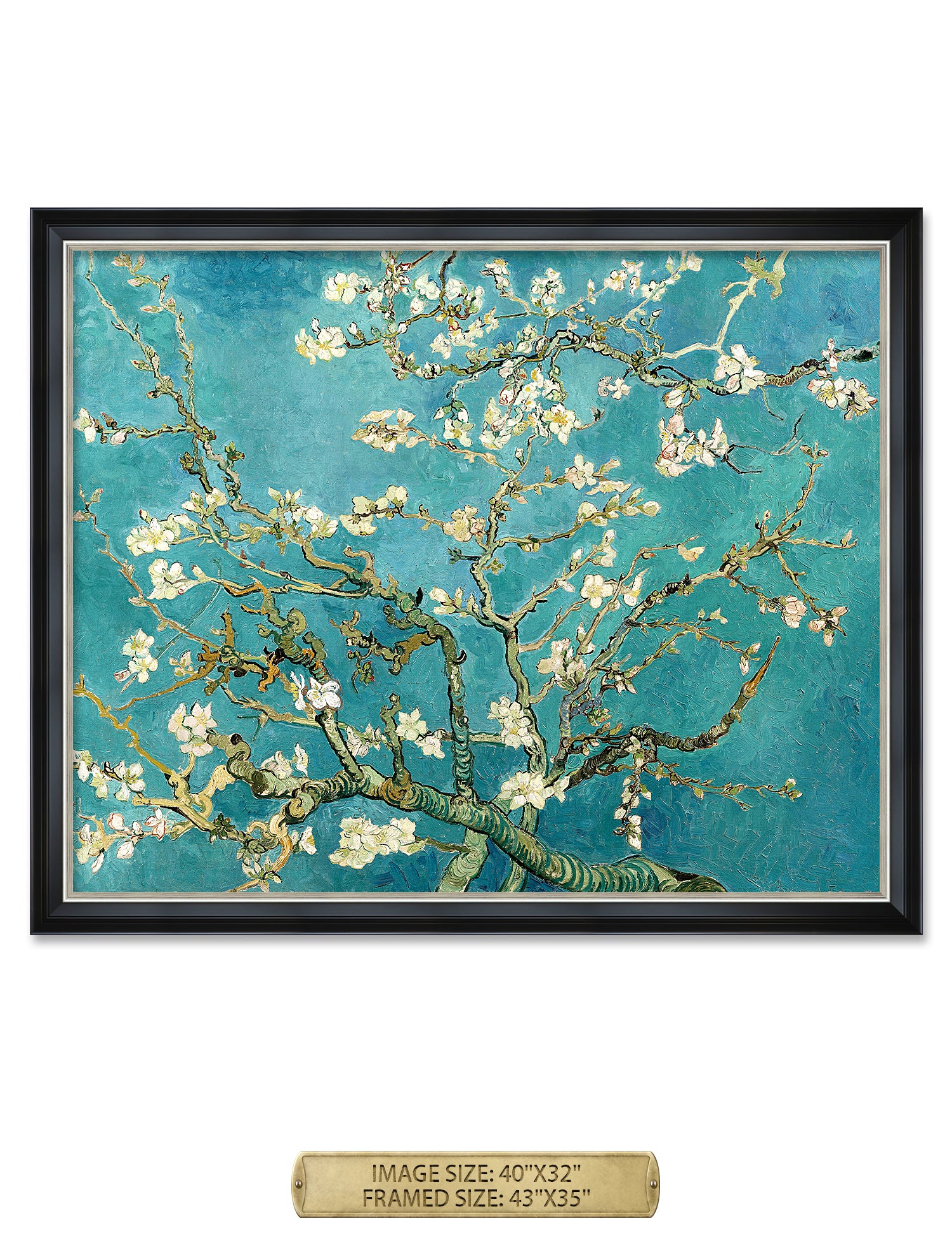Blossoming Almond Tree by Vincent Van Gogh. - Image 131