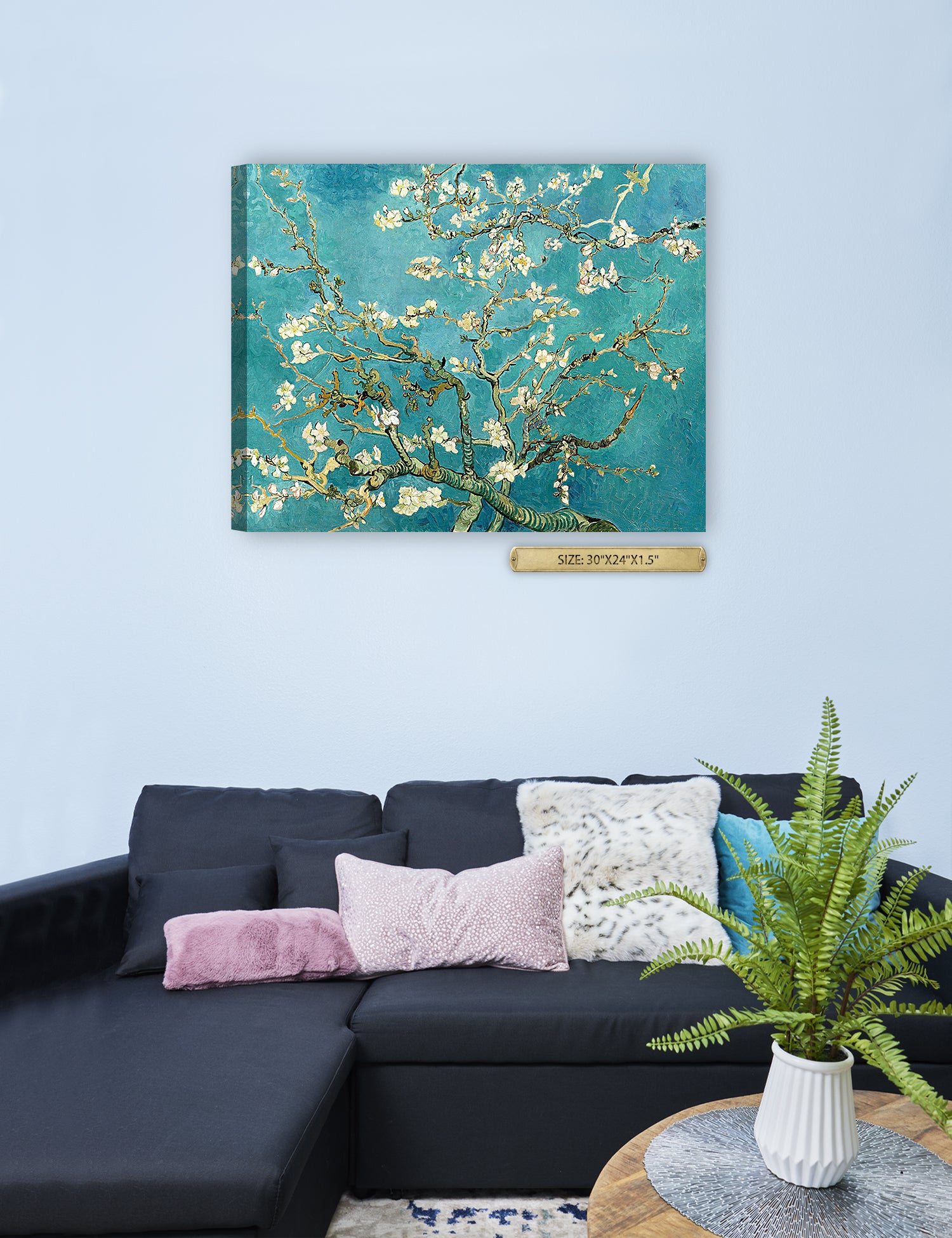 Blossoming Almond Tree by Vincent Van Gogh. - Image 83