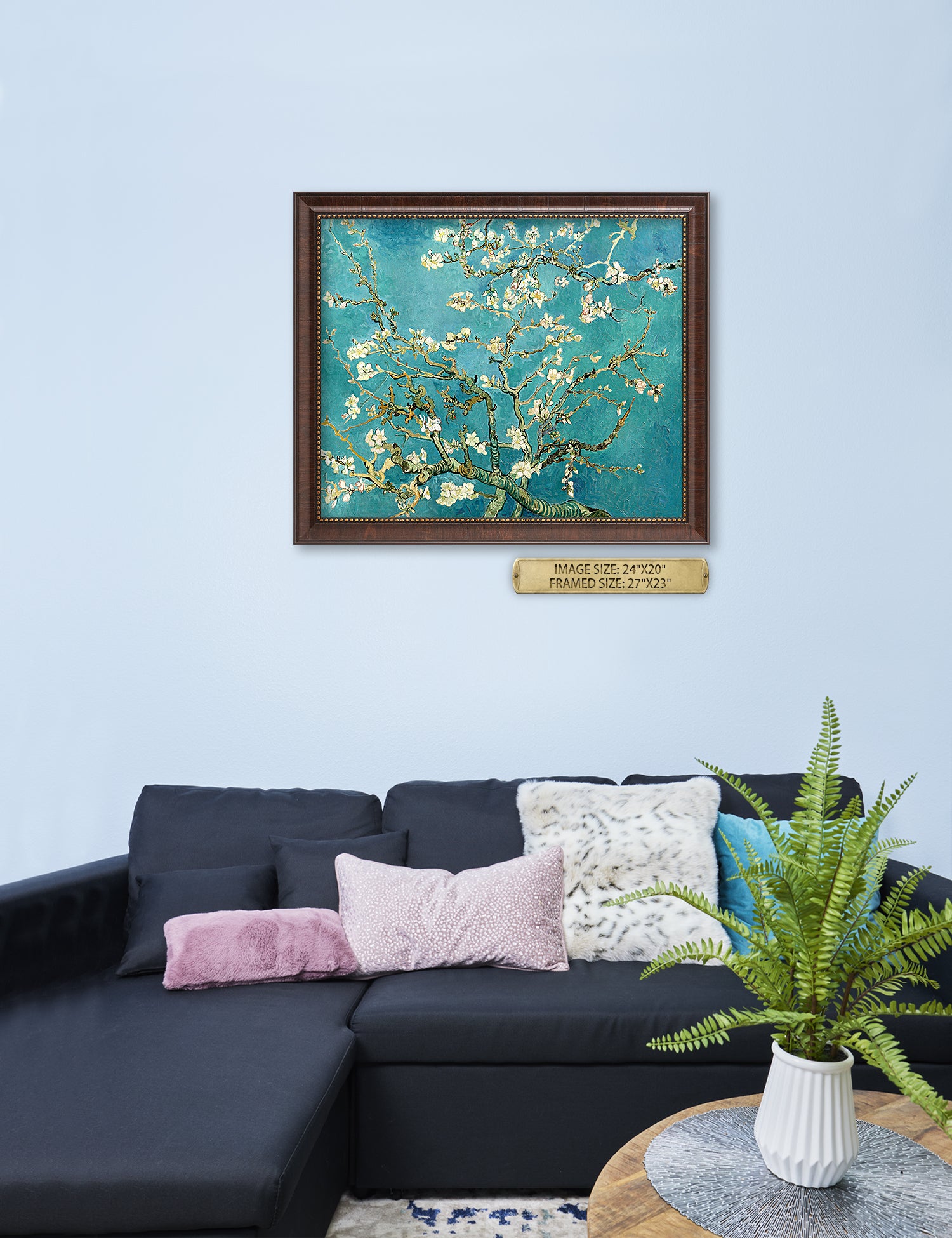 Blossoming Almond Tree by Vincent Van Gogh. - Image 50