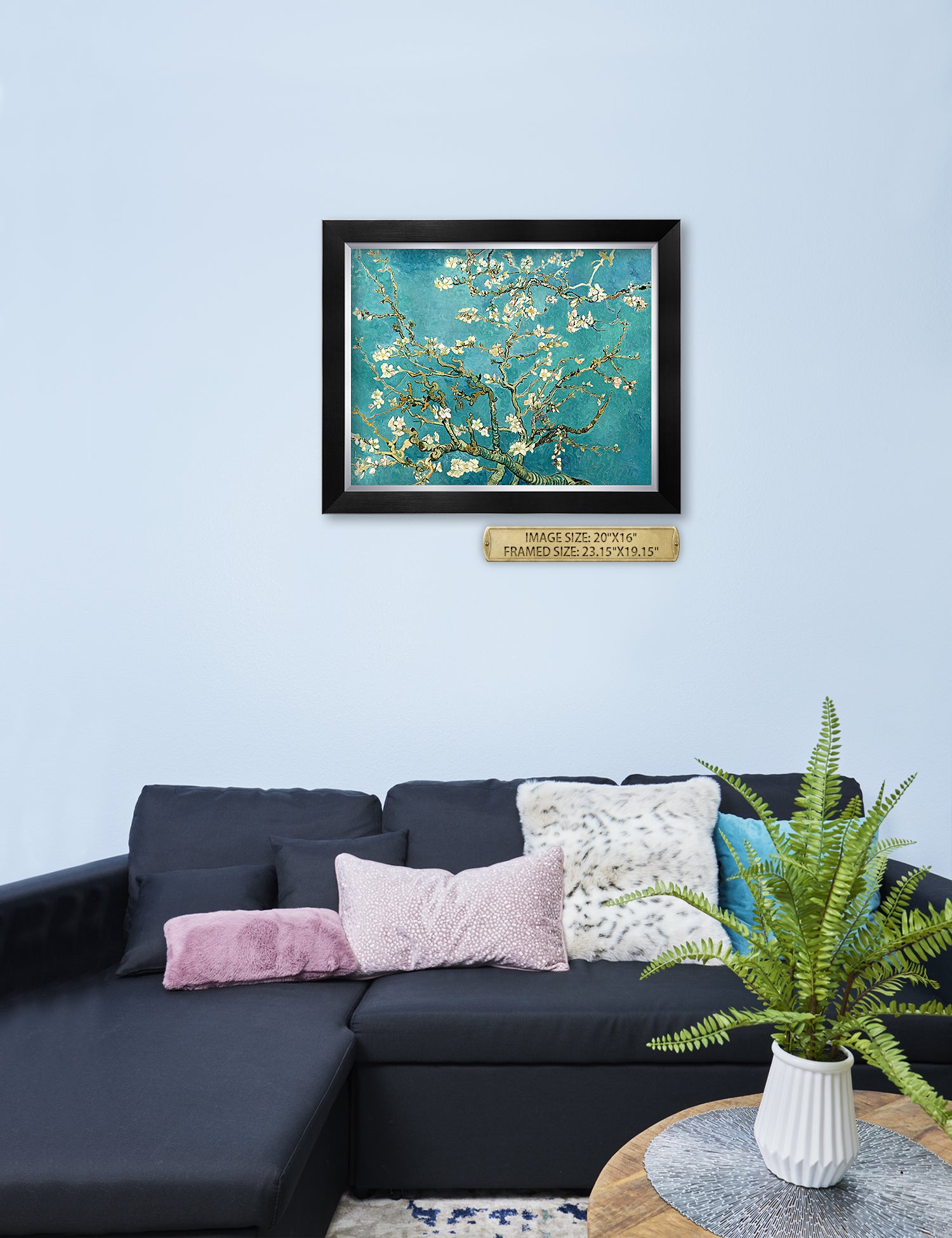 Blossoming Almond Tree by Vincent Van Gogh. - Image 12