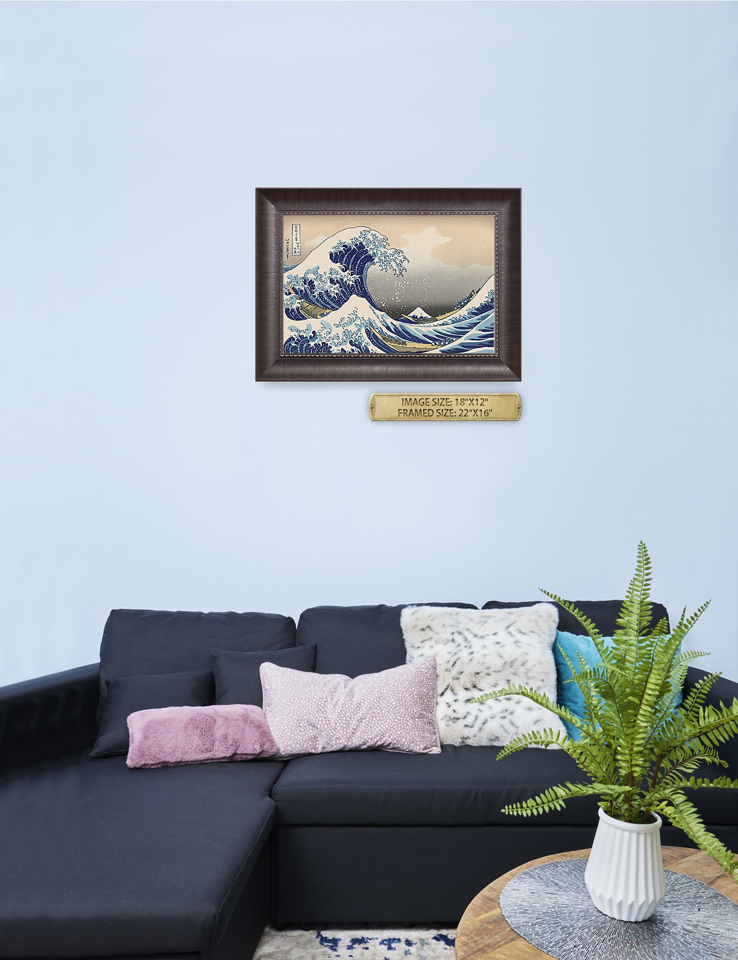 The Great Wave off Kanagawa(Triptych). - Image 20